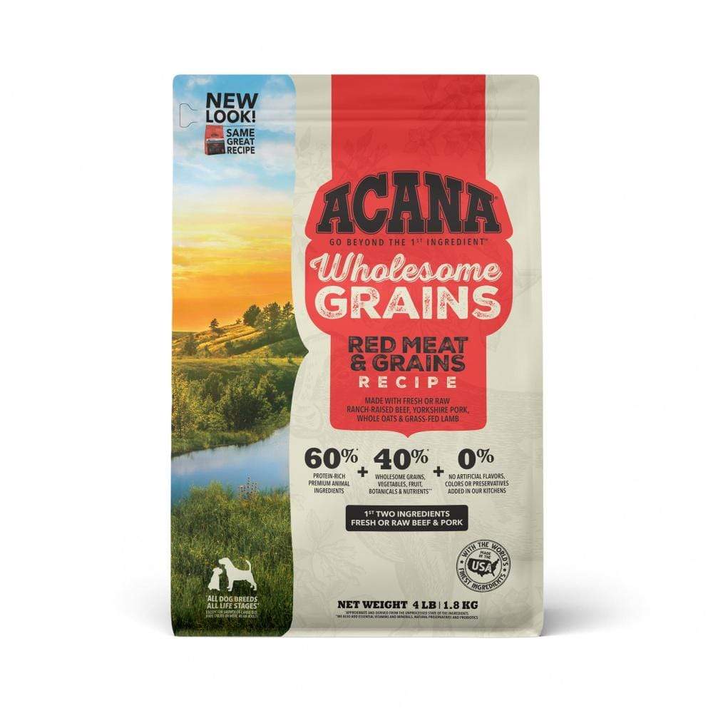 ACANA Wholesome Grains Red Meat Recipe Dry Dog Food