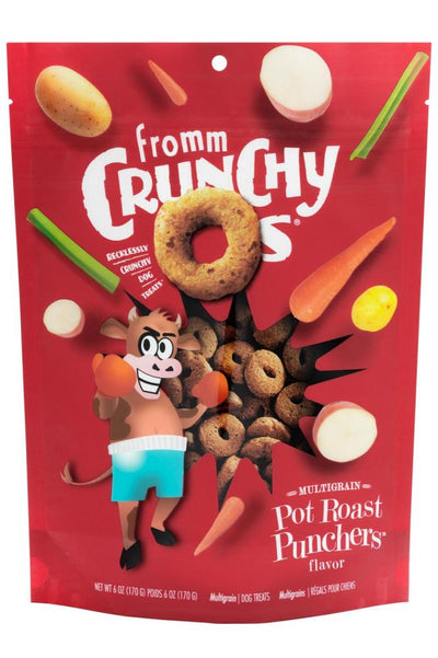 Fromm Crunchy O's Pot Roast Punchers Dog Treats