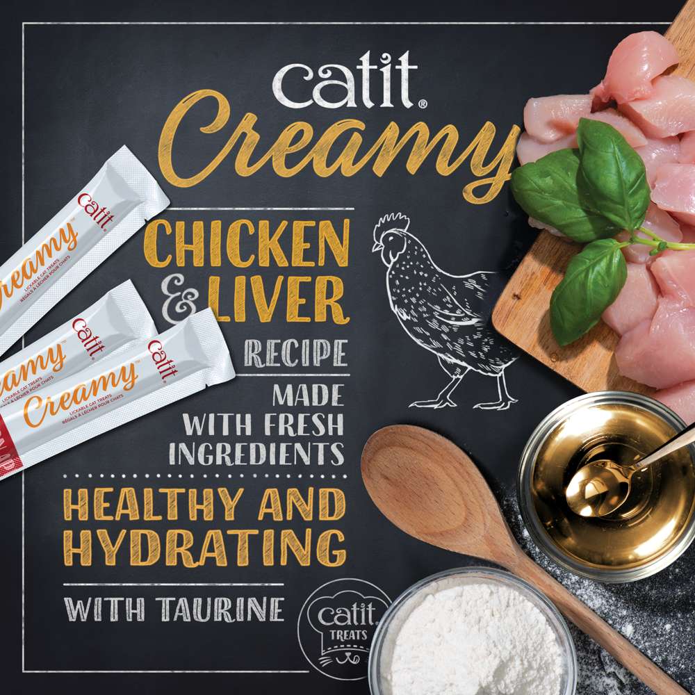 Catit Creamy Cat Treats 30 Pack
