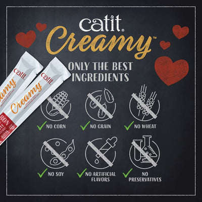 Catit Creamy Cat Treats 12 Pack