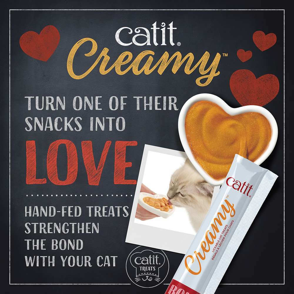Catit Creamy Cat Treats 12 Pack