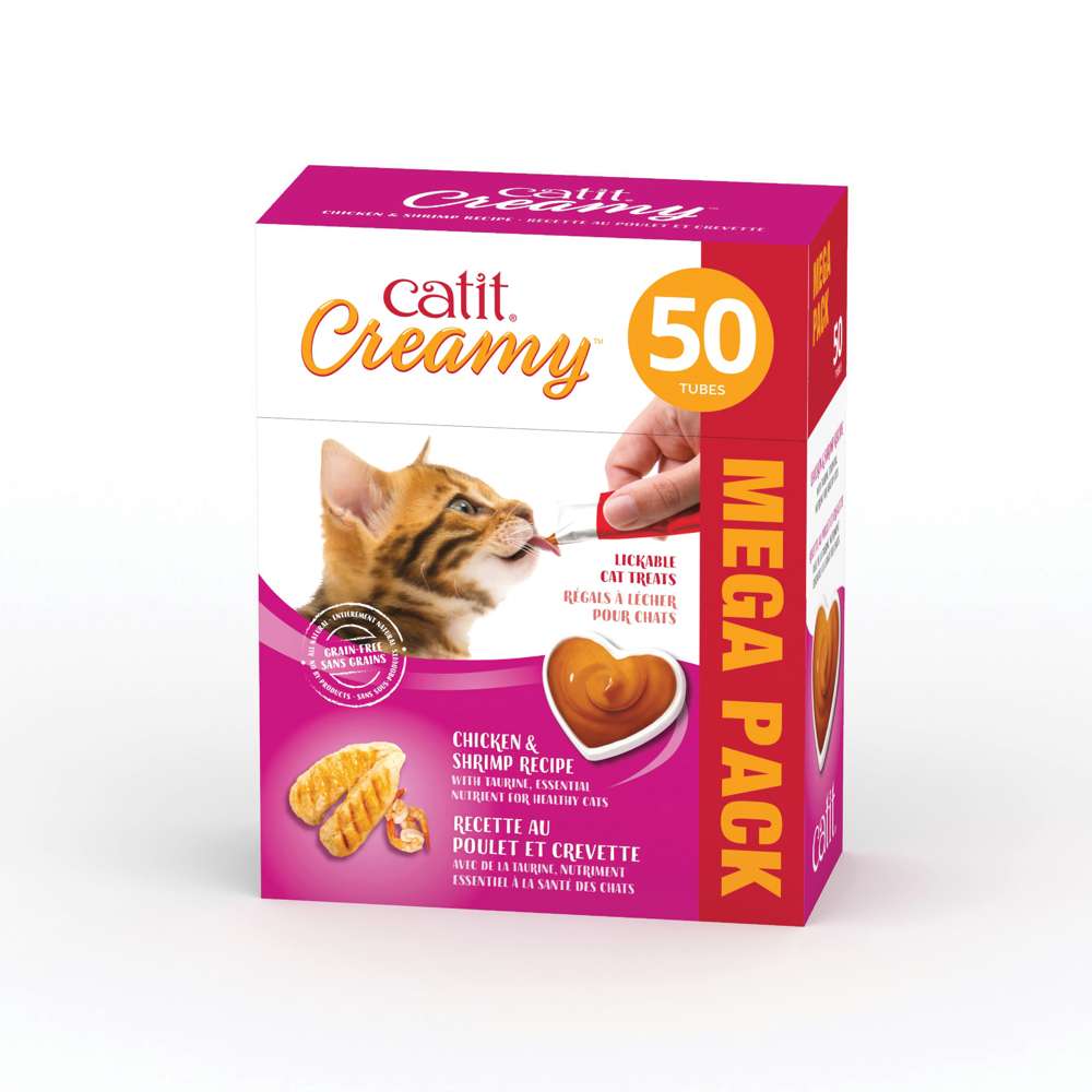 Catit Creamy Cat Treats 50 Pack
