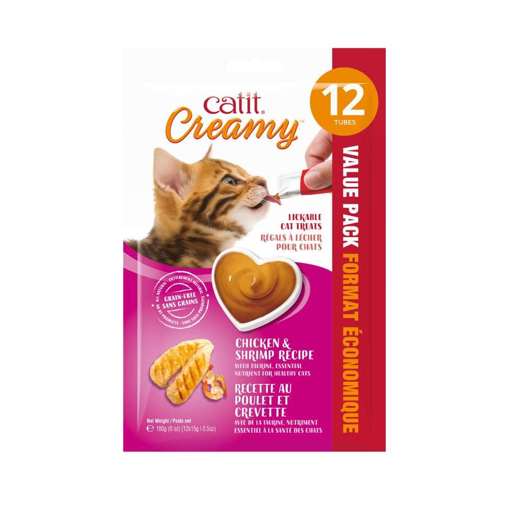 Catit Creamy Cat Treats 12 Pack