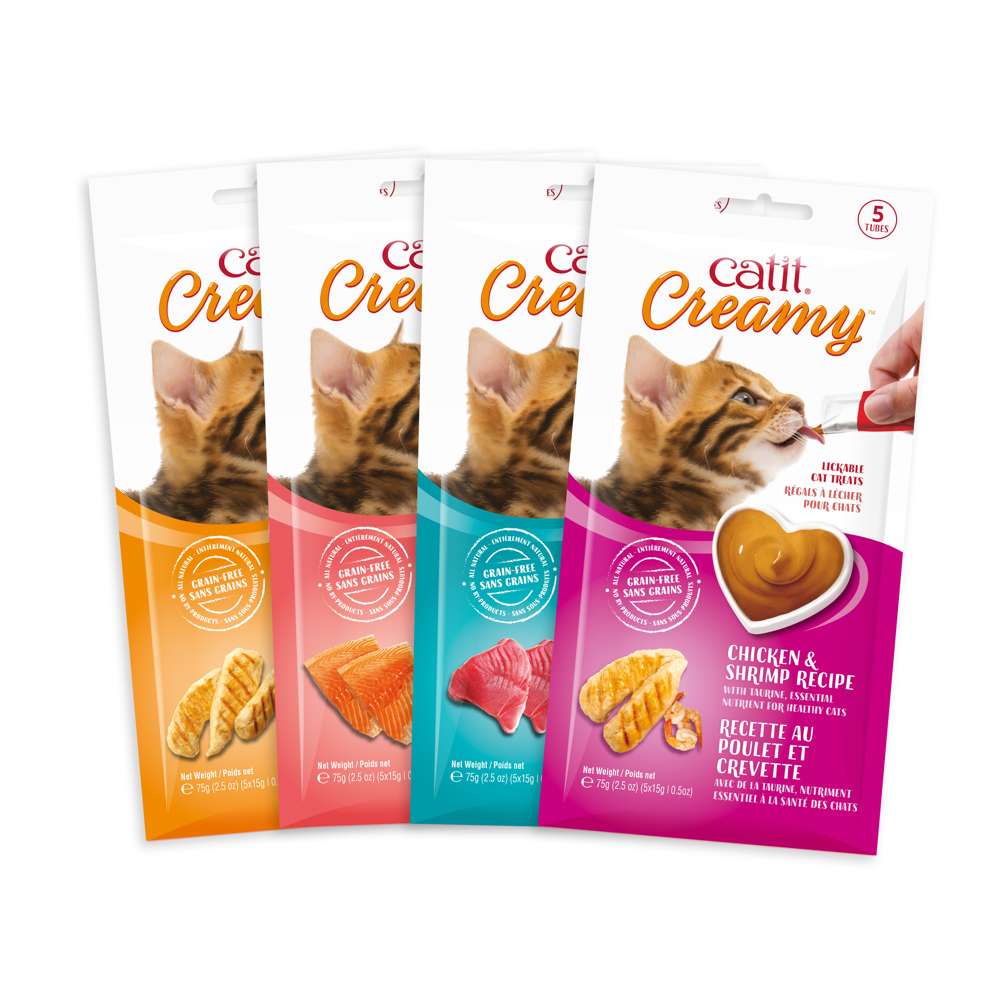 Catit Creamy Cat Treats 5 Pack