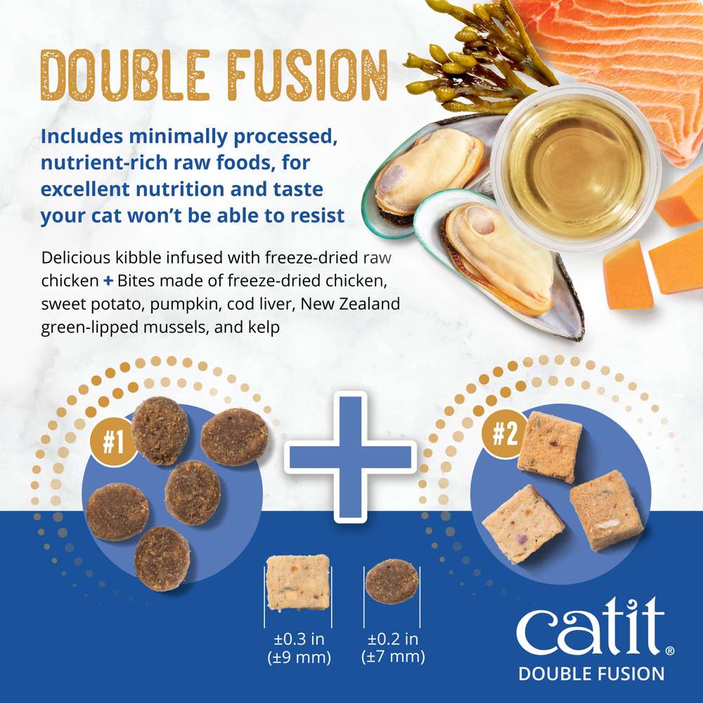 Catit Recipes DOUBLE FUSION Skin & Coat - Ocean Fish Recipe