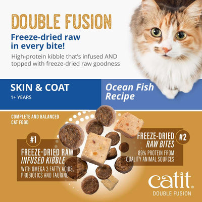 Catit Recipes DOUBLE FUSION Skin & Coat - Ocean Fish Recipe