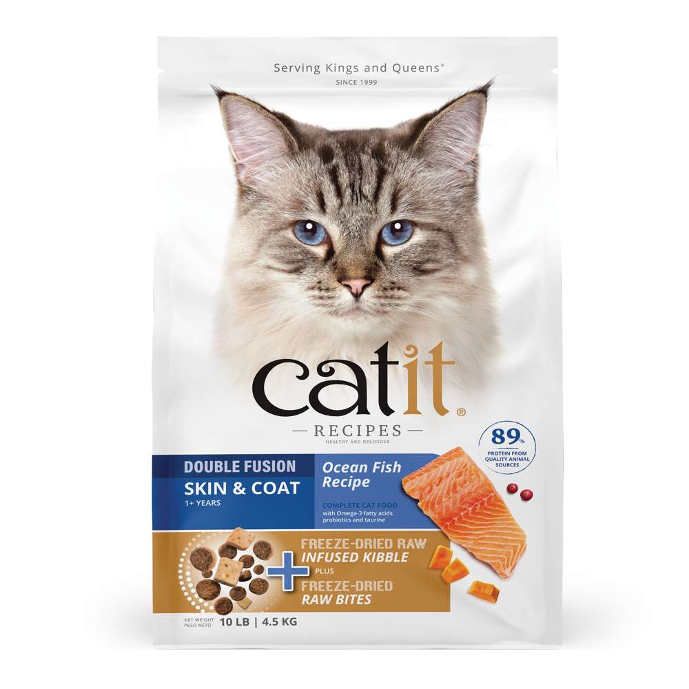 Catit Recipes DOUBLE FUSION Skin & Coat - Ocean Fish Recipe