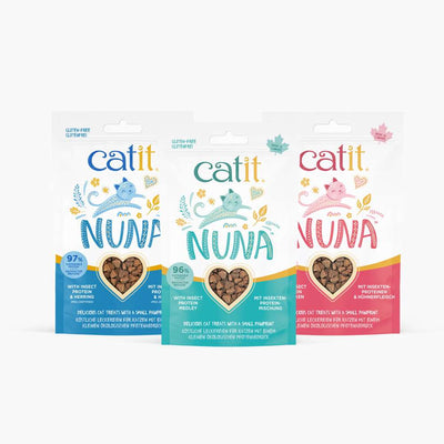 Catit Nuna Treats Insect Protein Based Cat Treats
