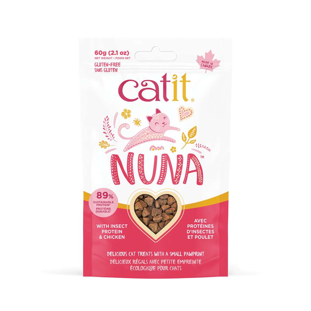 Catit Nuna Treats Insect Protein Based Cat Treats
