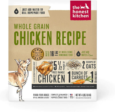 The Honest Kitchen Whole Grain Chicken Recipe Dehydrated Dog Food