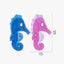 Seahorse Plush Dog Toys - Set of 2 Interactive Squeaky Toys for Entertaining Play
