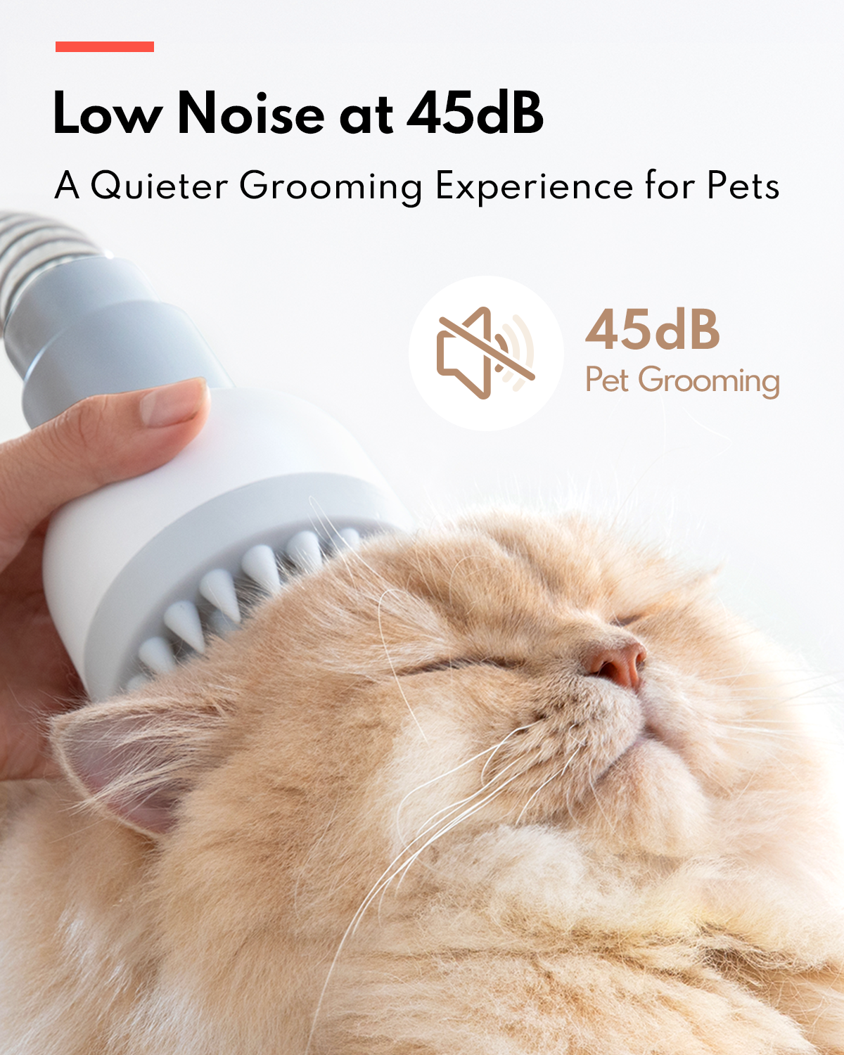 HomerunPET Pet Grooming Kit & Dog Hair Vacuum HC15