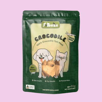 Freeze Dried Crocodile Meat 50g