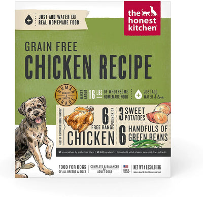 The Honest Kitchen Grain Free Chicken Recipe Adult Dehydrated Dog Food