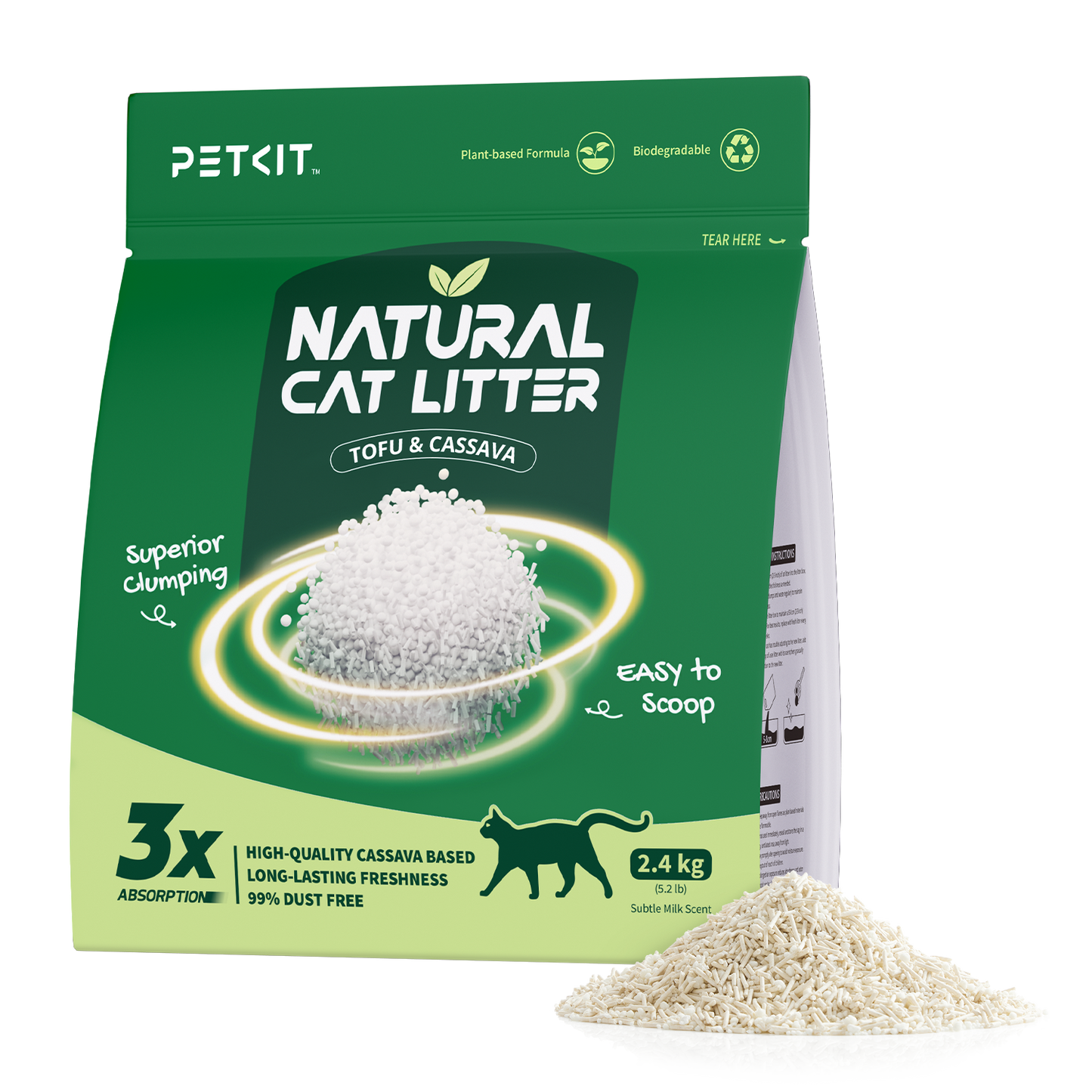 PetKit Natural Cat Litter - 1 Bag