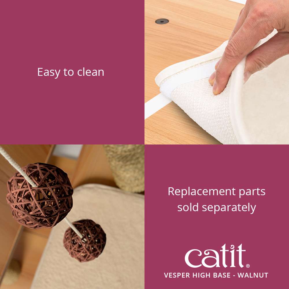 Catit Vesper High Base Walnut