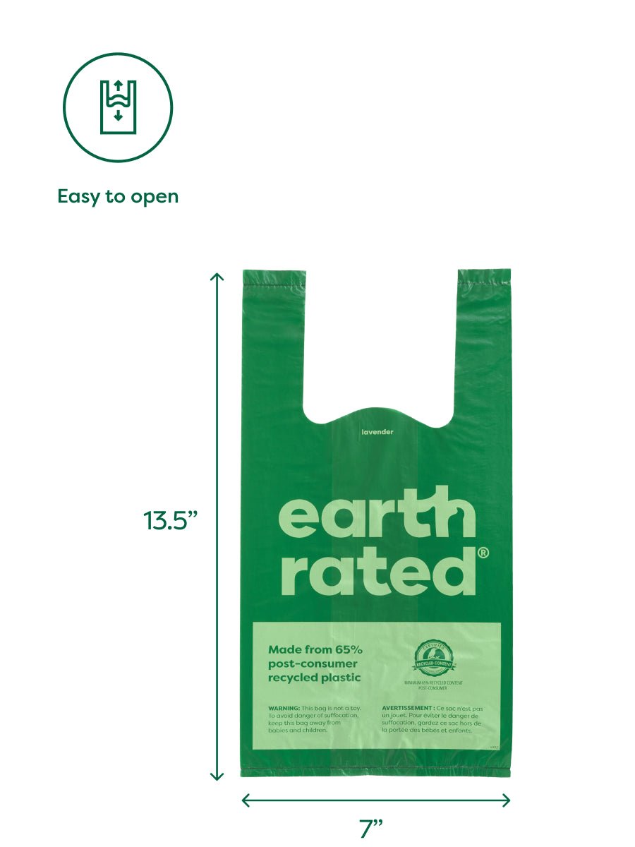 Easy-Tie Handle Poop Bags
