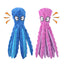 Interactive Squeaky Dog Toy Set - Sound Octopus 2-Pack