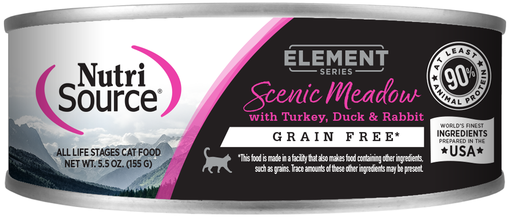 NutriSource Element Series Scenic Meadow Grain Free Canned Cat Food