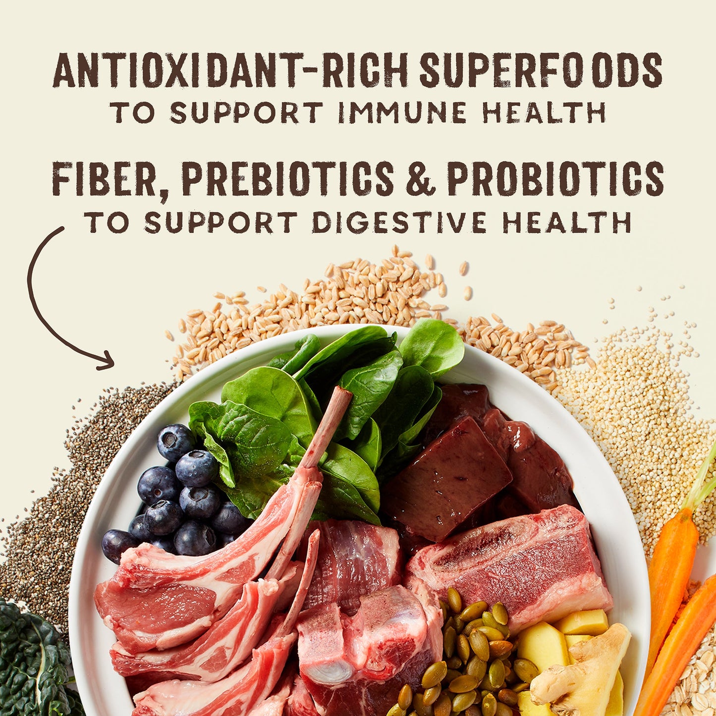 SuperBlends Raw Coated Beef, Beef Liver & Lamb Recipe + Superfoods