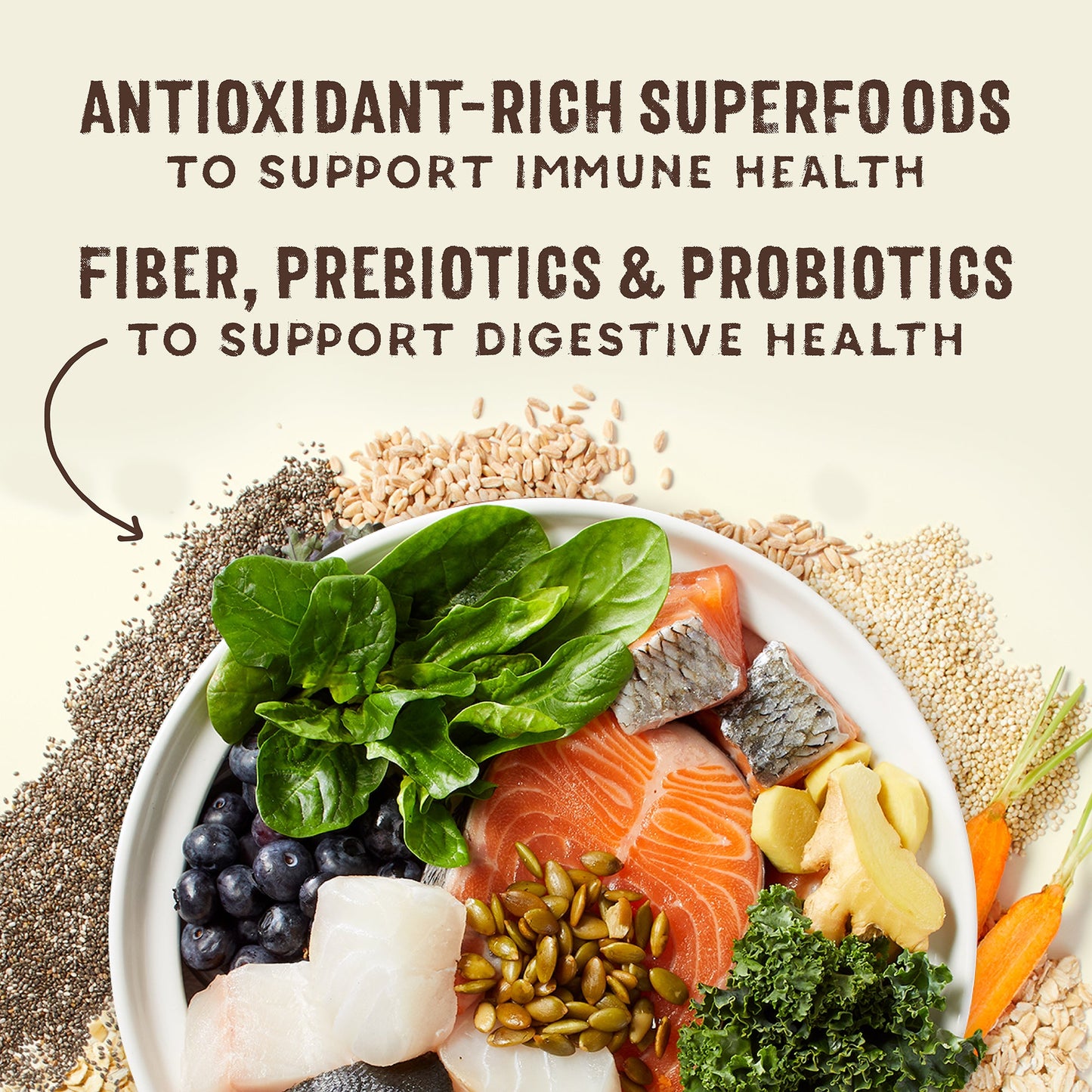 SuperBlends Raw Blend Whitefish & Salmon Recipe + Superfoods