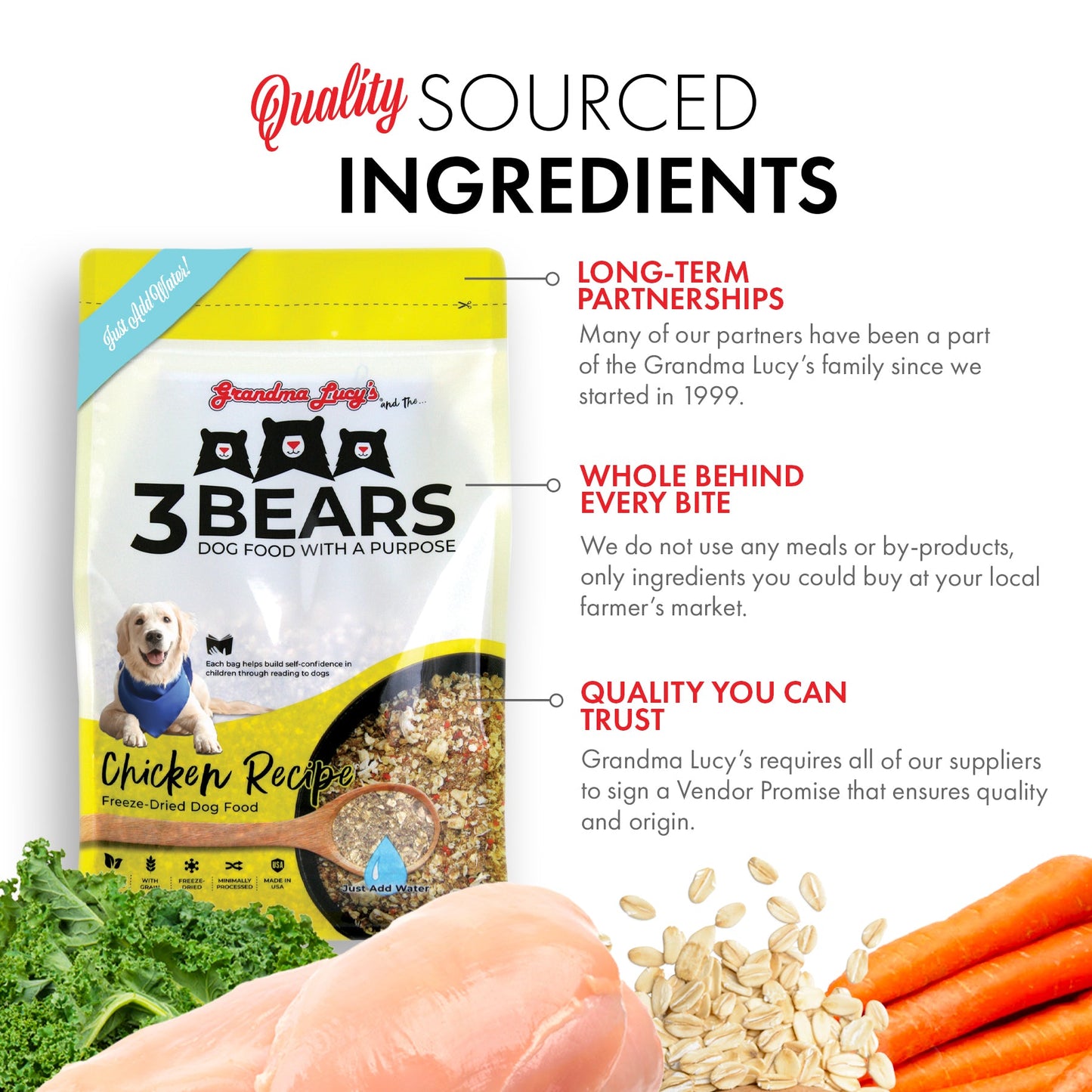 1LB - 3 Bears Chicken