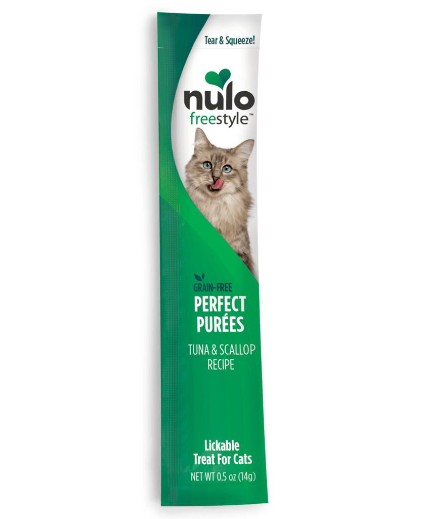 Nulo FreeStyle Perfect Puree Tuna & Scallop Recipe Lickable Cat Treats