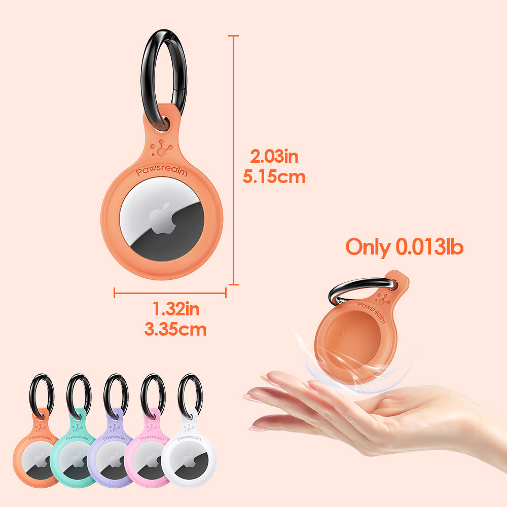 Smart AirTag Holder, QR Code Collar Holder for Cats and Dogs (TN002)