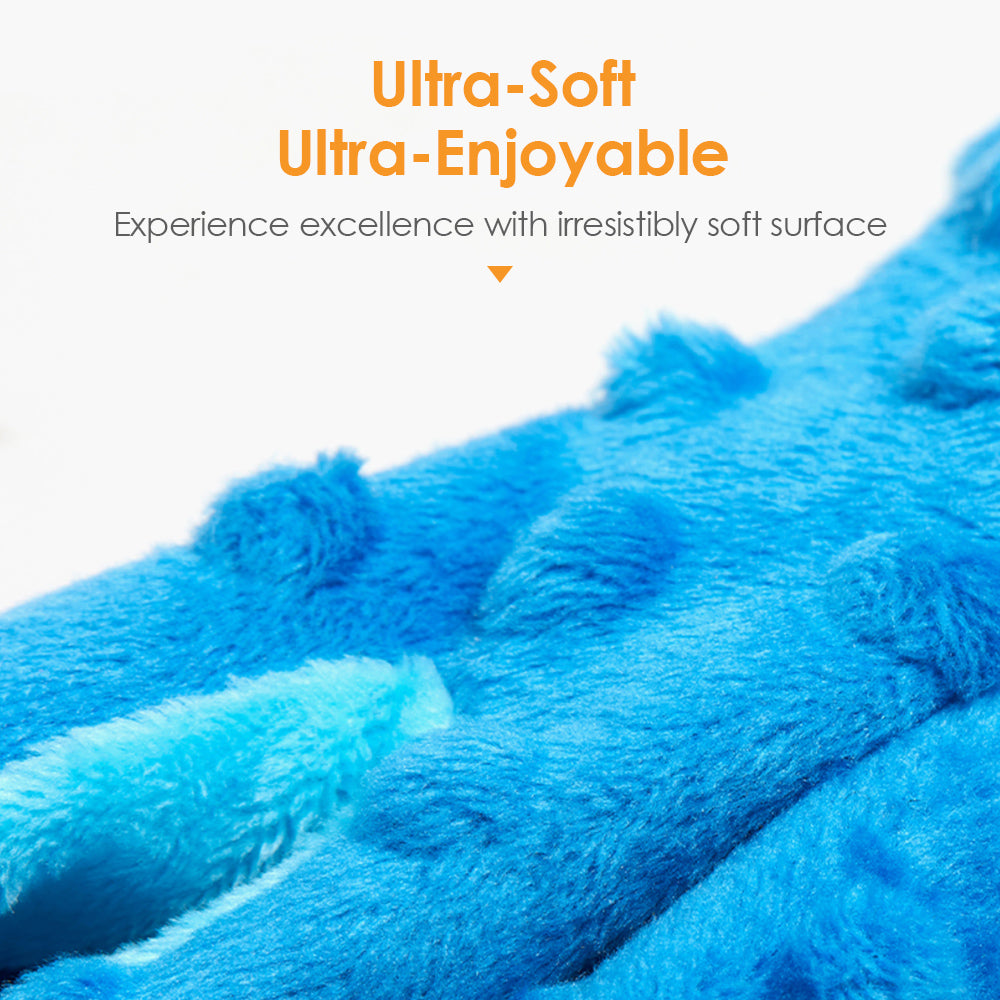 Interactive Squeaky Dog Toy Set - Sound Octopus 2-Pack