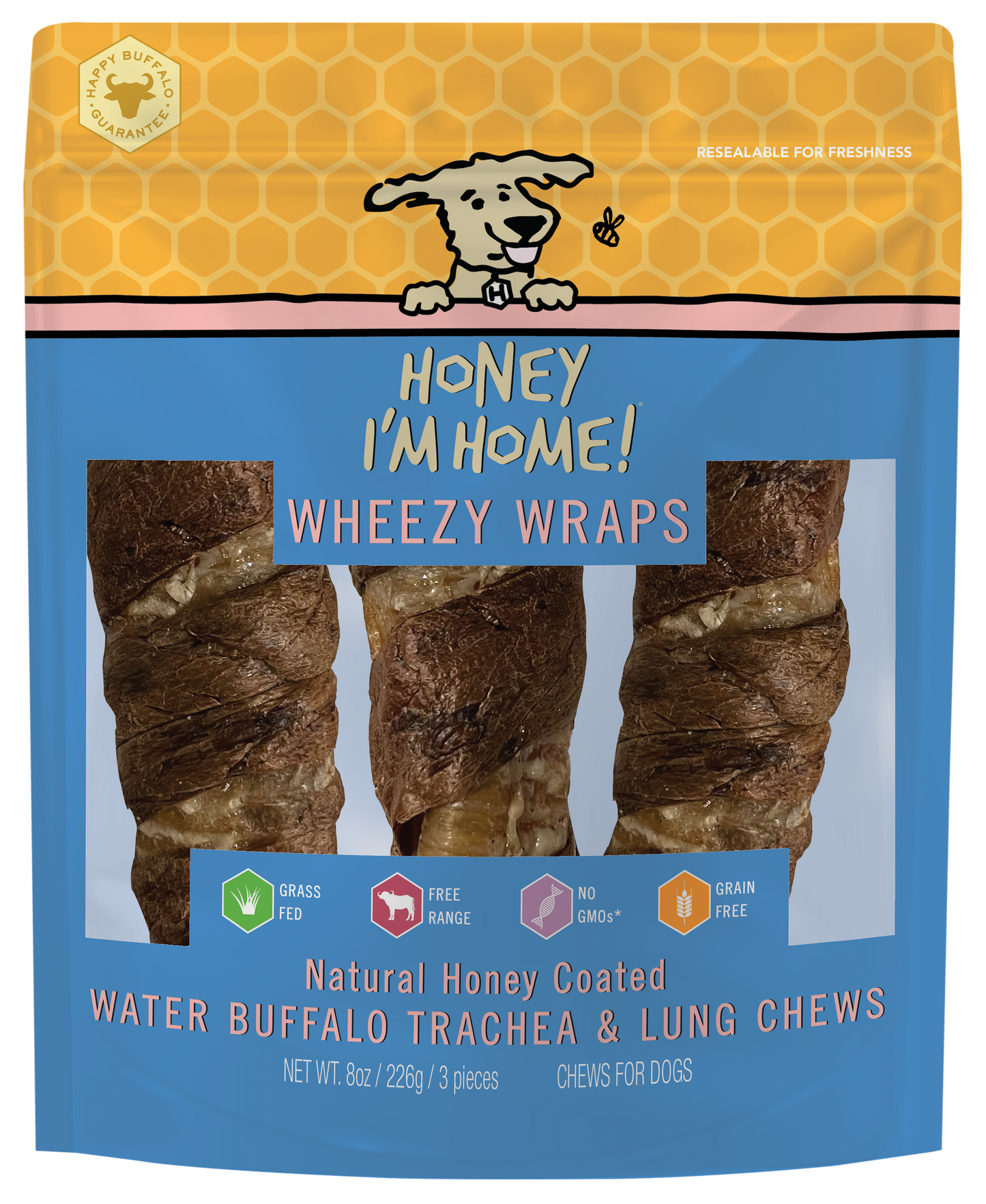 6" TRACHEA WHEEZY WRAPS