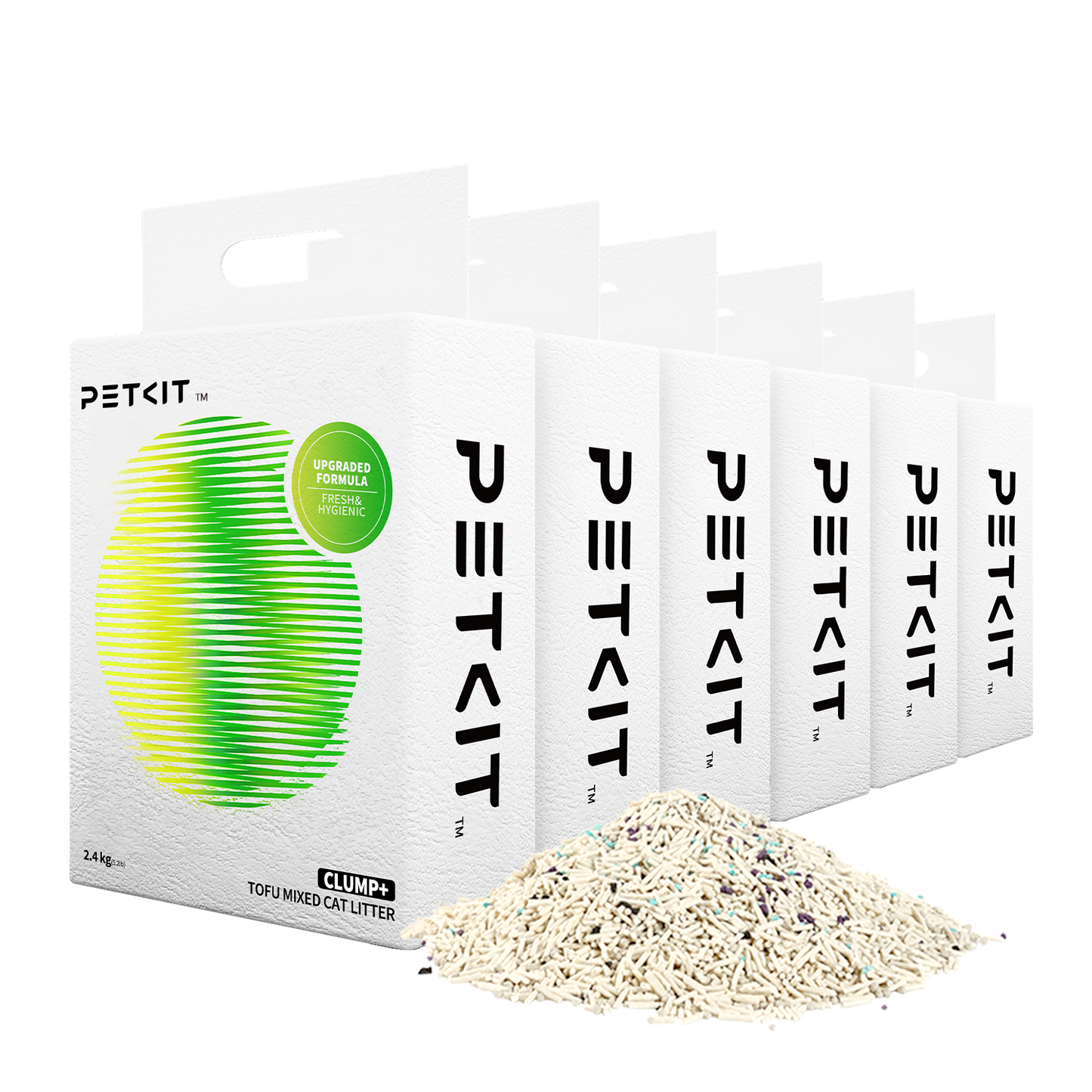 PetKit Clump+ Tofu Mixed Cat Litter - 6 Bags
