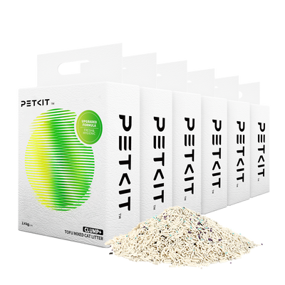 PetKit Clump+ Tofu Mixed Cat Litter - 6 Bags