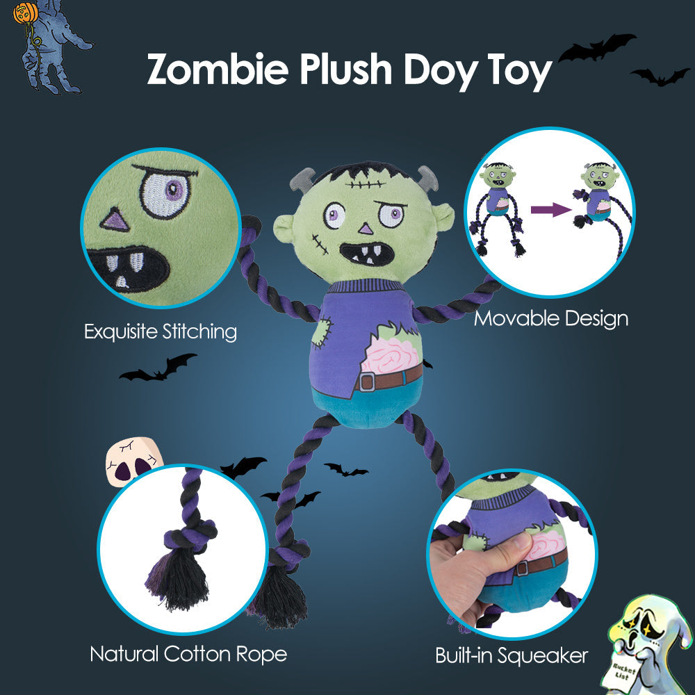 Halloween Rope Zombie - Green