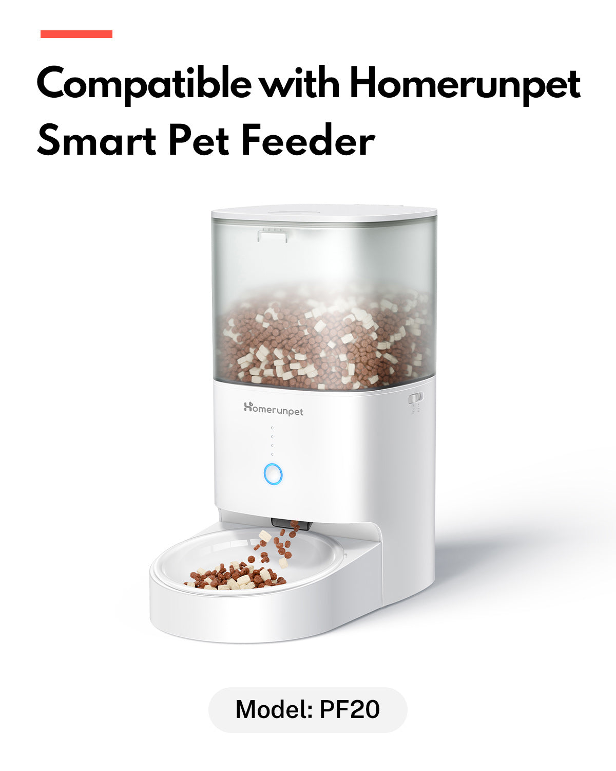 HomerunPET Porcelain Bowl Suitable Pet Feeder Model PF20