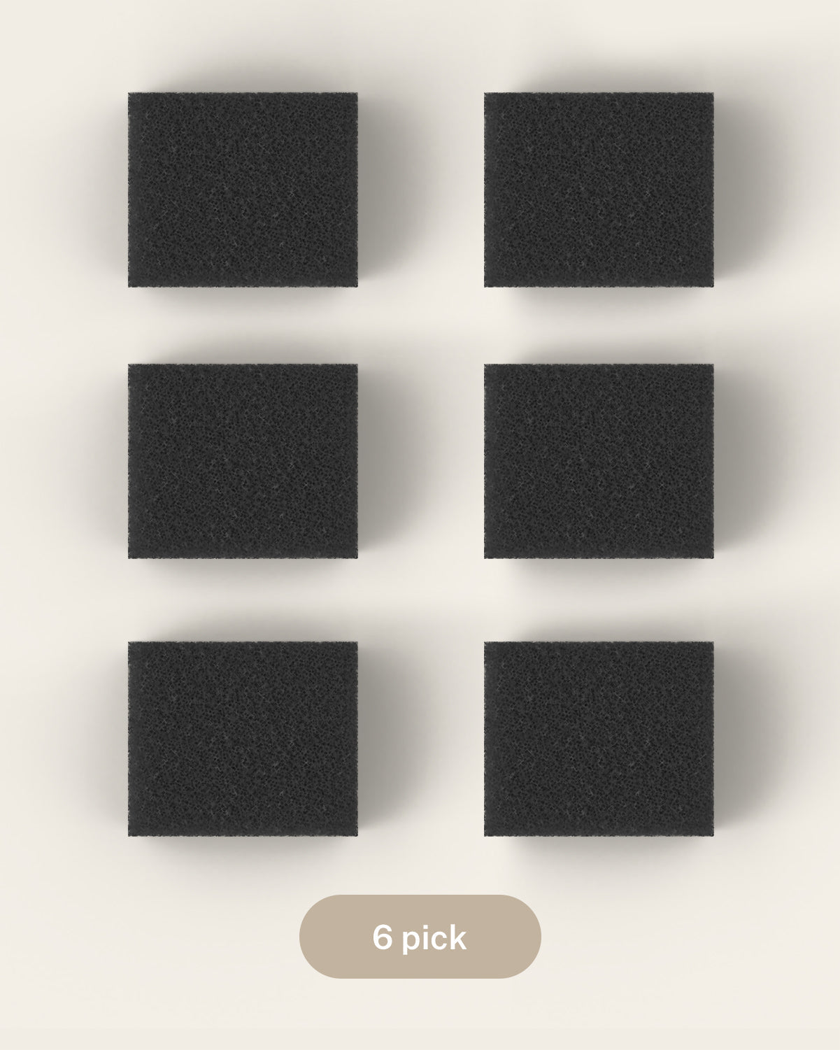 Replacement Sponge For WF20/CF20/BF10 Pet Fountain (6pcs)