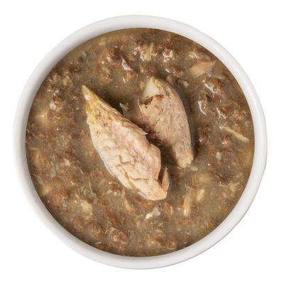 Salmon and Tuna Dinner in Gravy