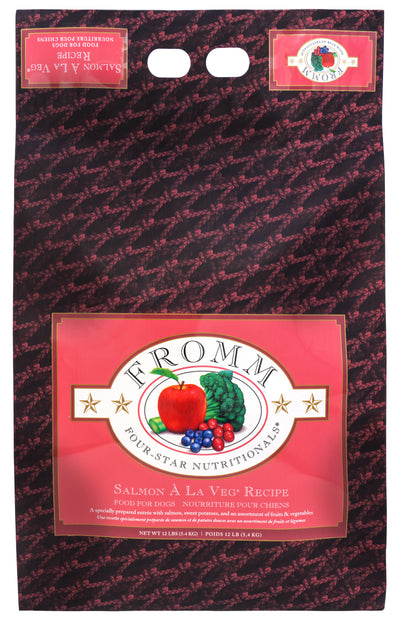 Fromm Four-Star Grain Inclusive Salmon A La Veg Dry Dog Food