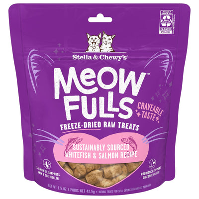 Meowfulls Whitefish & Salmon Cat Treats Promo
