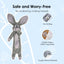 Rabbit and Fox Dog Chewing Toys - Interactive and Durable