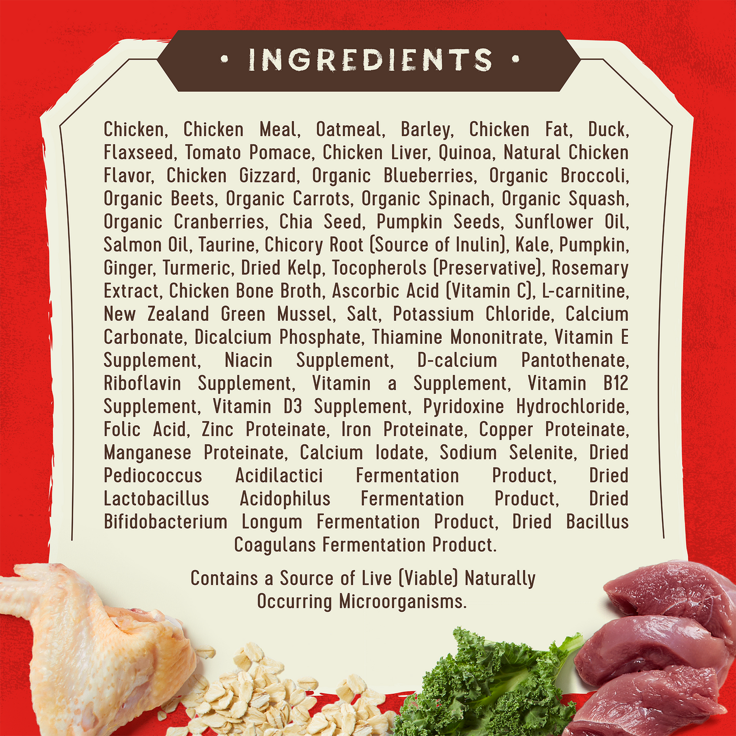 SuperBlends Raw Blend Chicken & Duck Recipe + Superfoods