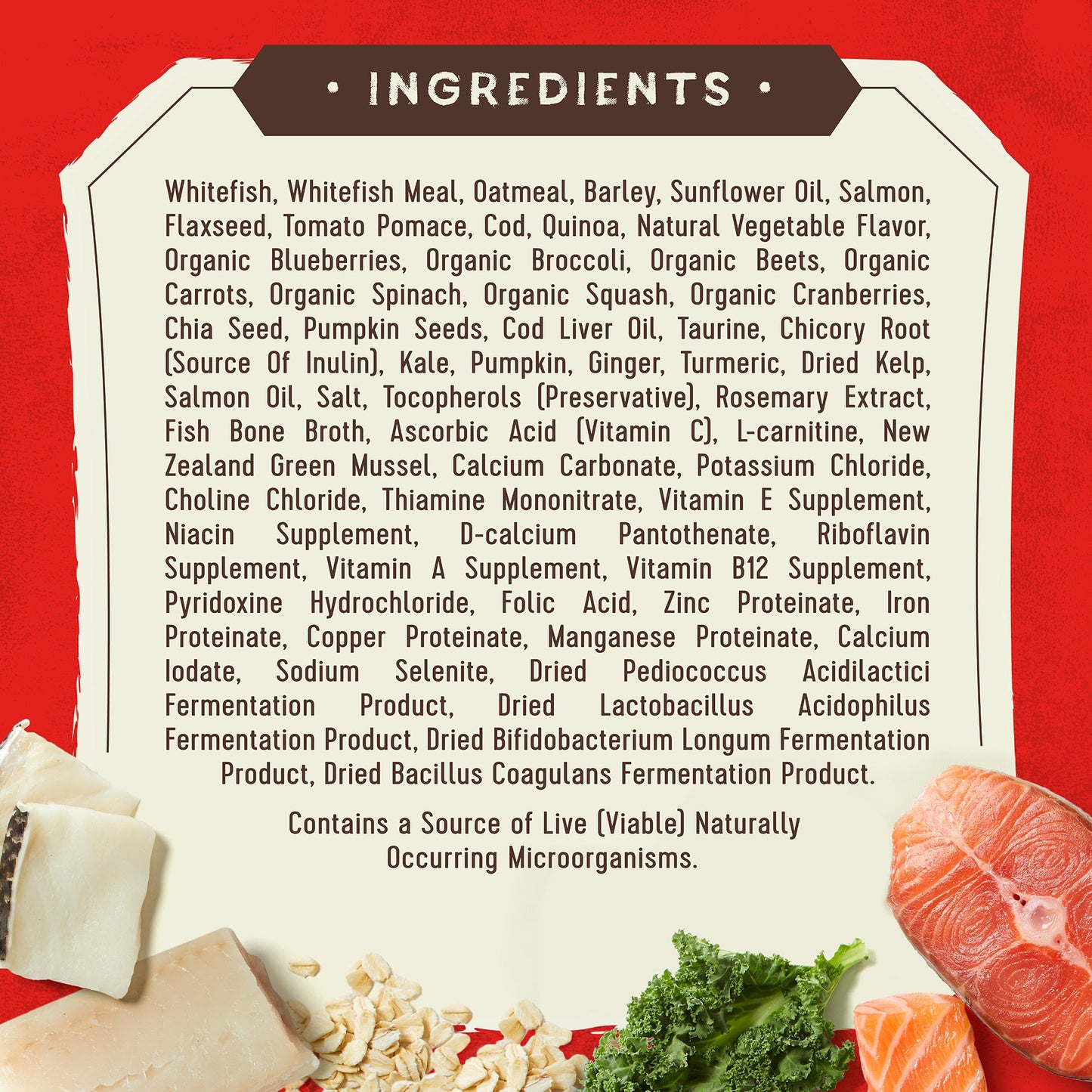 SuperBlends Raw Blend Whitefish & Salmon Recipe + Superfoods