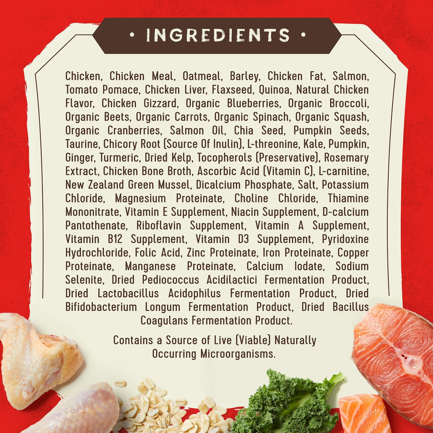 SuperBlends Raw Blend Puppy Kibble: Chicken, Salmon + Superfoods