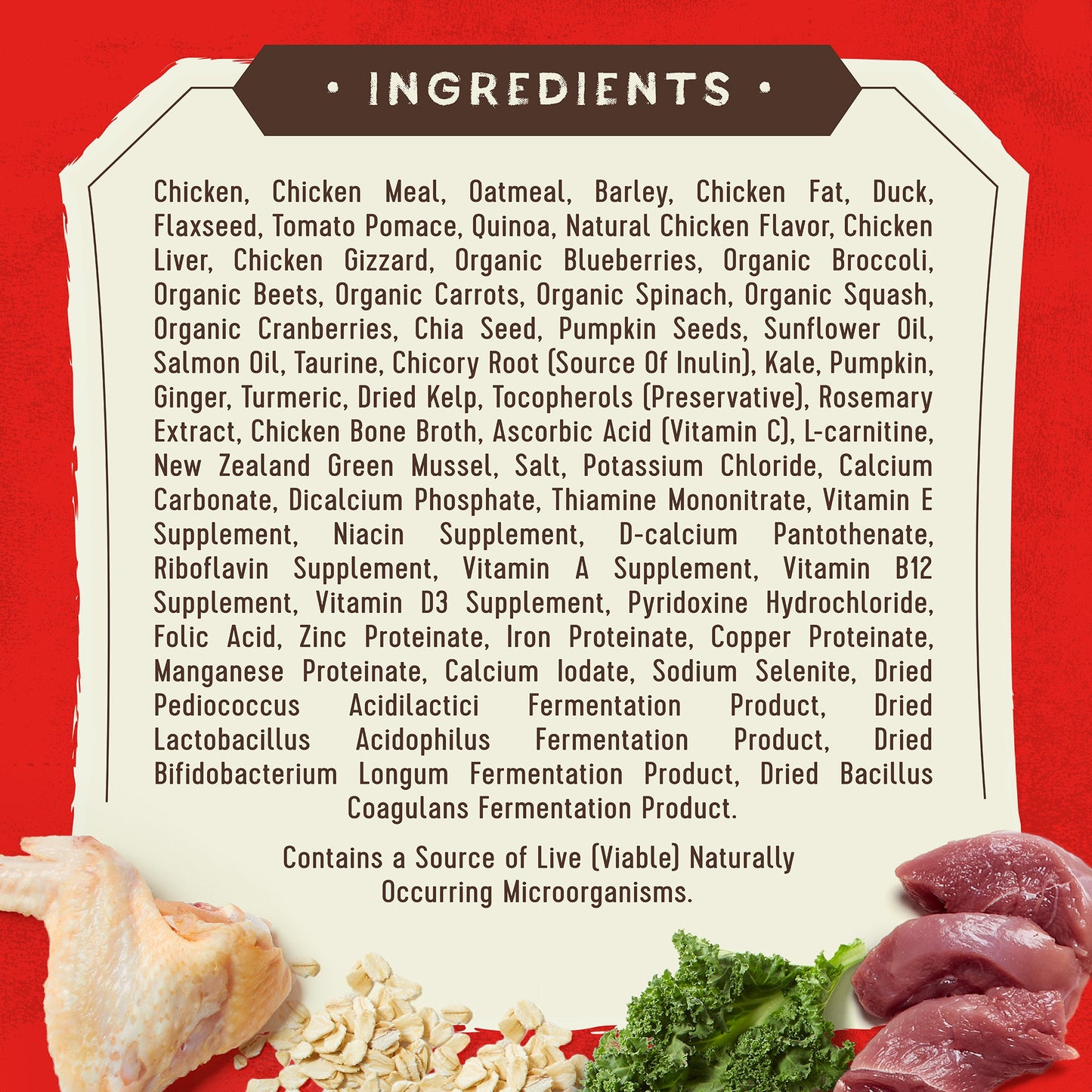 SuperBlends Raw Coated Chicken & Duck Recipe + Superfoods