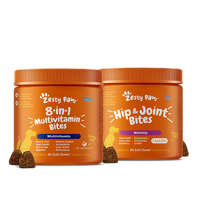 Multifunctional Bites+ Mobility Bites for Dogs Bundle