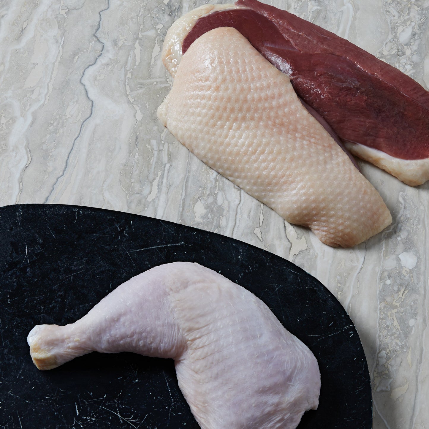 Chicken & Duck Shreds in Broth
