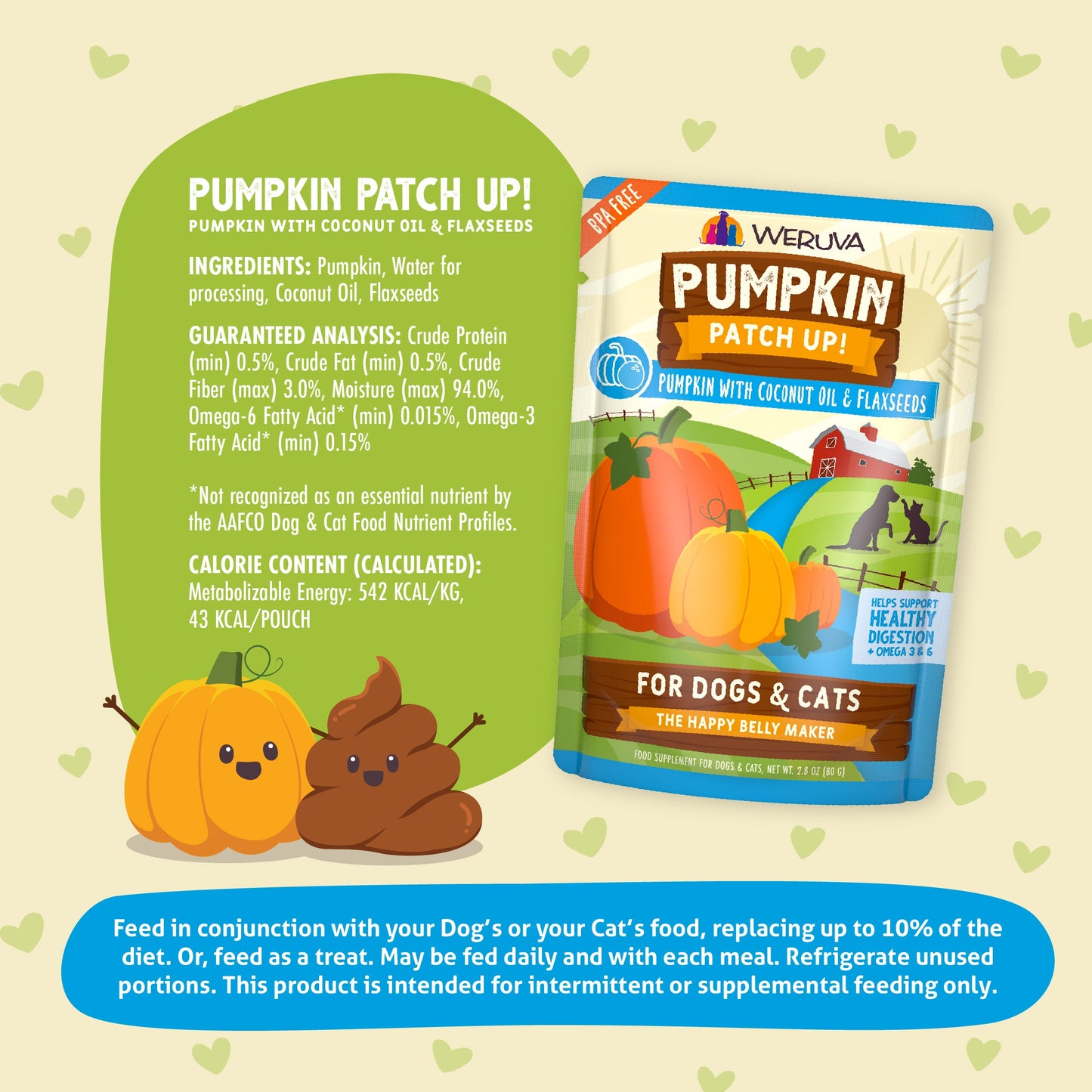 Pumpkin with Coconut Oil & Flaxseeds
