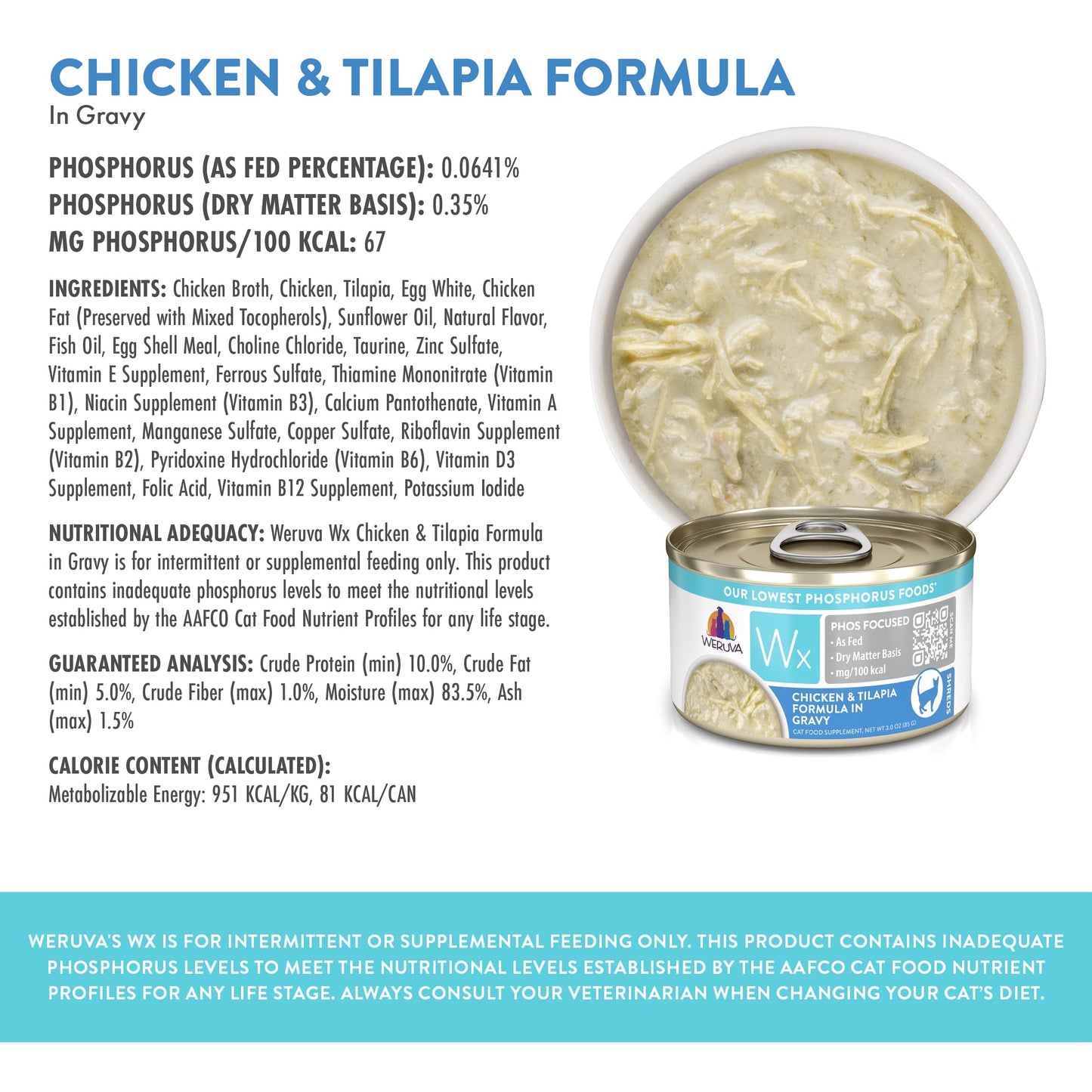 Chicken & Tilapia Formula in Gravy
