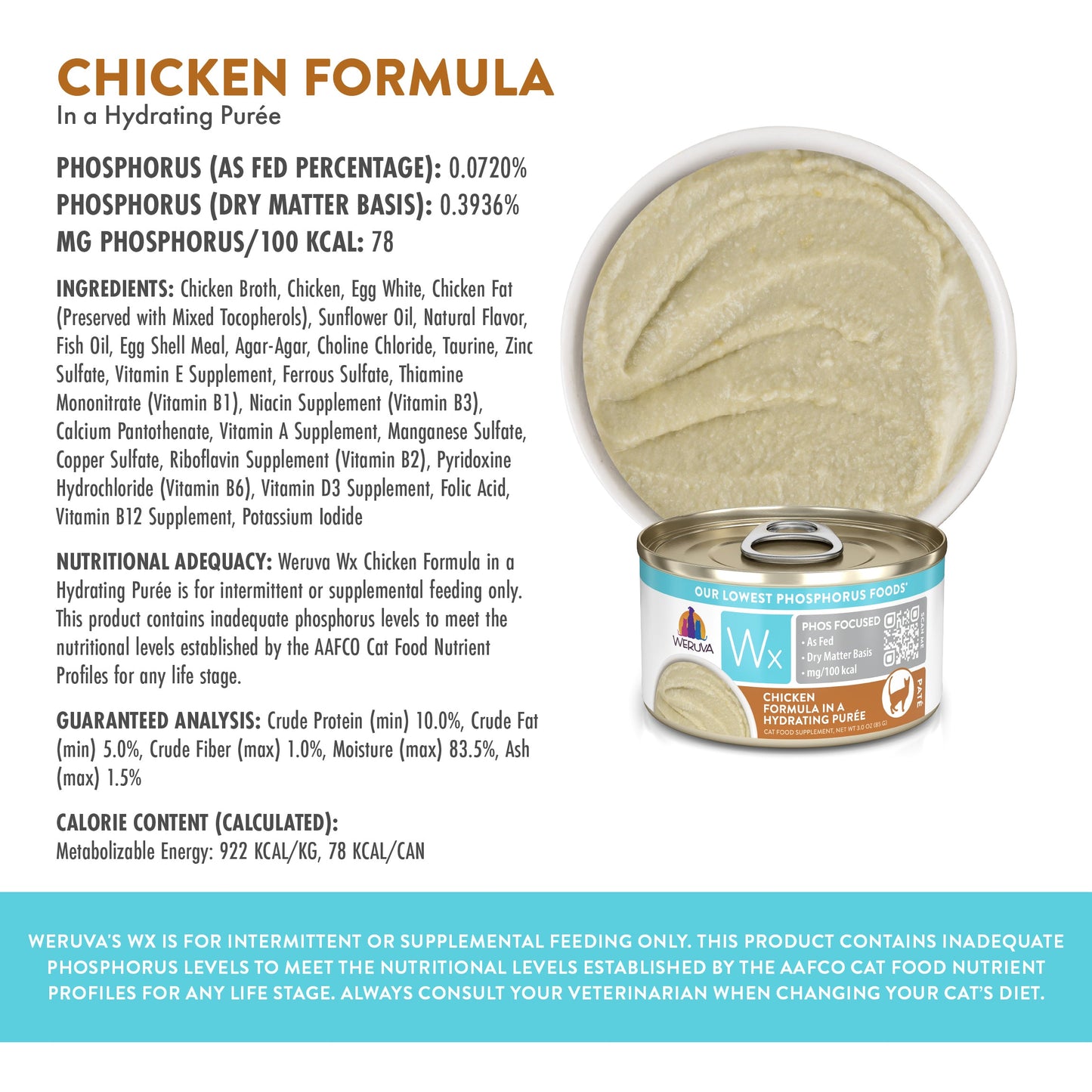 Chicken Formula in a Hydrating Purée