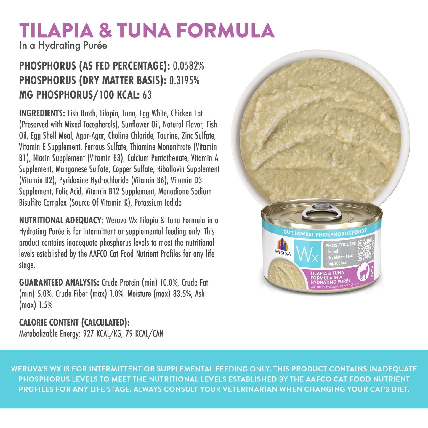 Tilapia & Tuna Formula in a Hydrating Purée