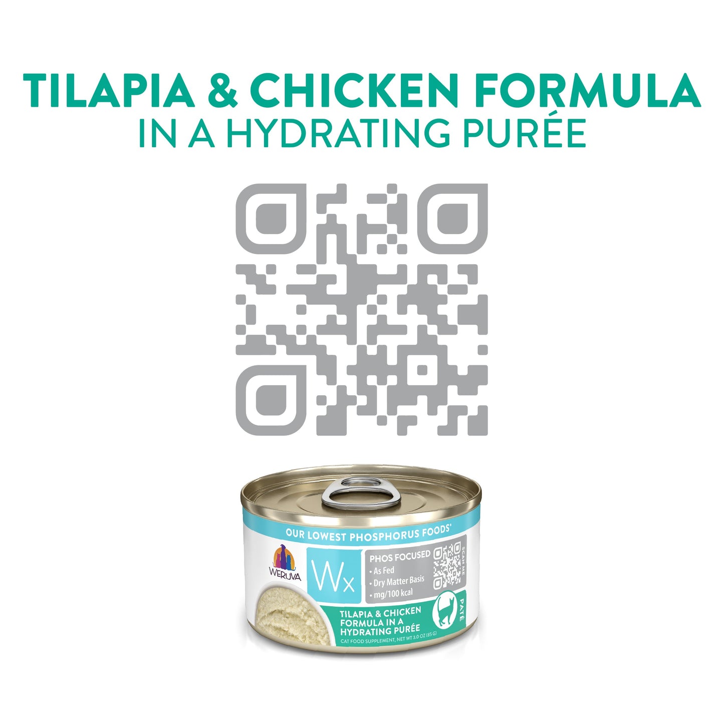 Tilapia & Chicken Formula in a Hydrating Purée